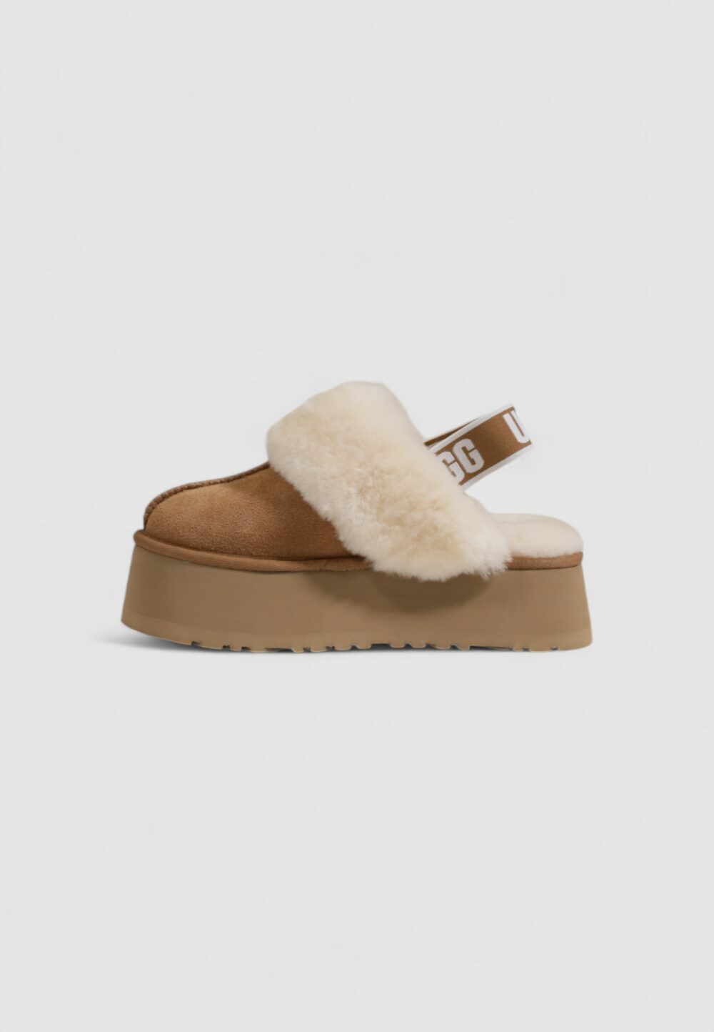 Pantofole UGG W FUNKETTE Beige - Foto 3