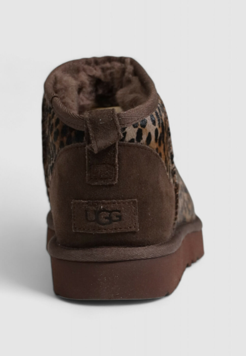 Pantofole UGG W CLASSIC ULTRA MINI CASPIAN Marrone - Foto 4