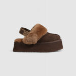 Pantofole UGG W FUNKETTE Marrone - Foto 1