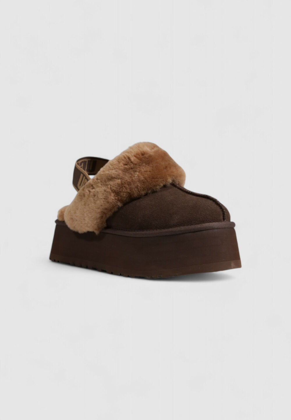 Pantofole UGG W FUNKETTE Marrone - Foto 2