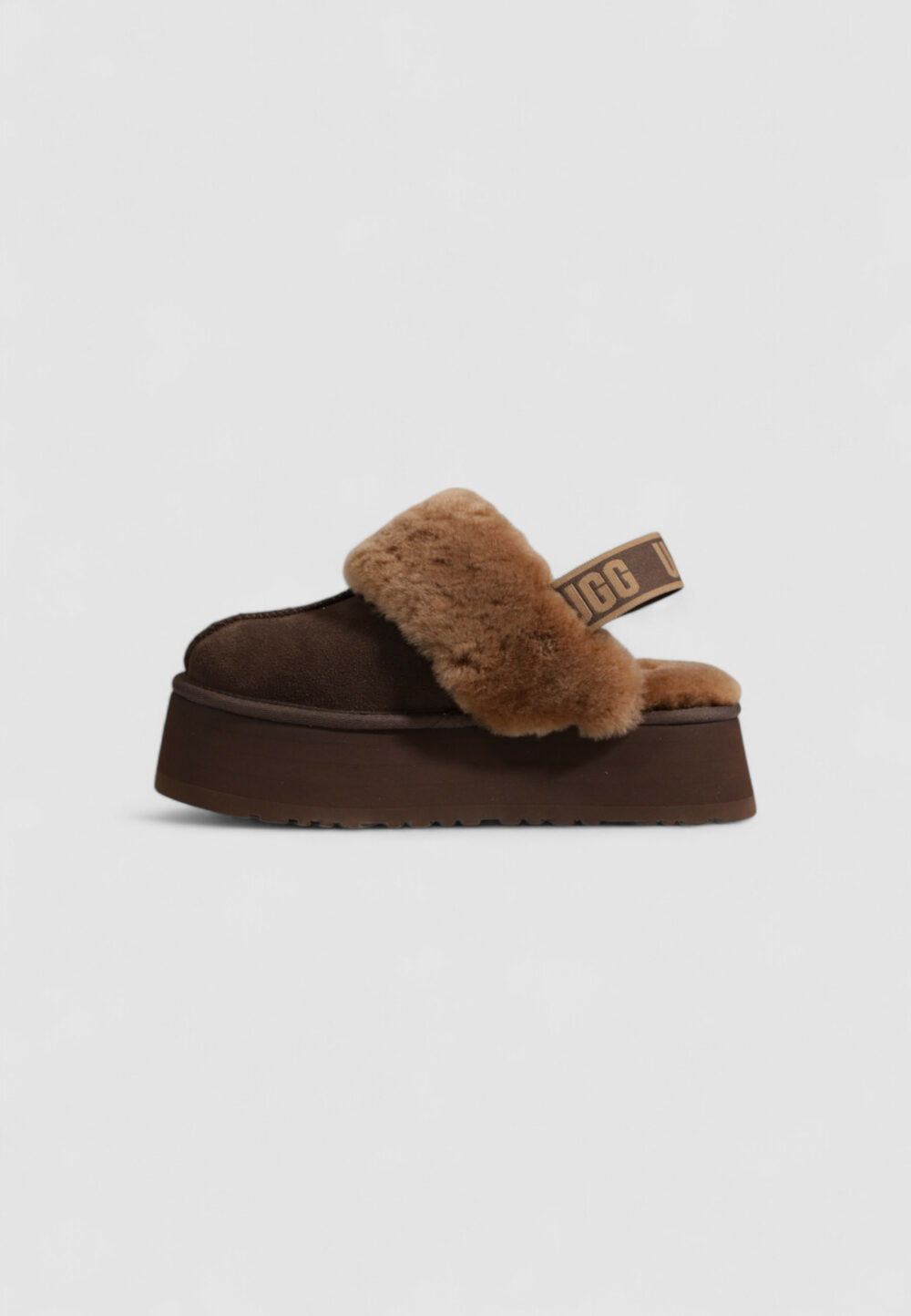 Pantofole UGG W FUNKETTE Marrone - Foto 3