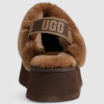 Pantofole UGG W FUNKETTE Marrone - Foto 4