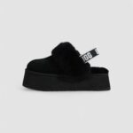 Pantofole UGG W FUNKETTE Nero - Foto 3