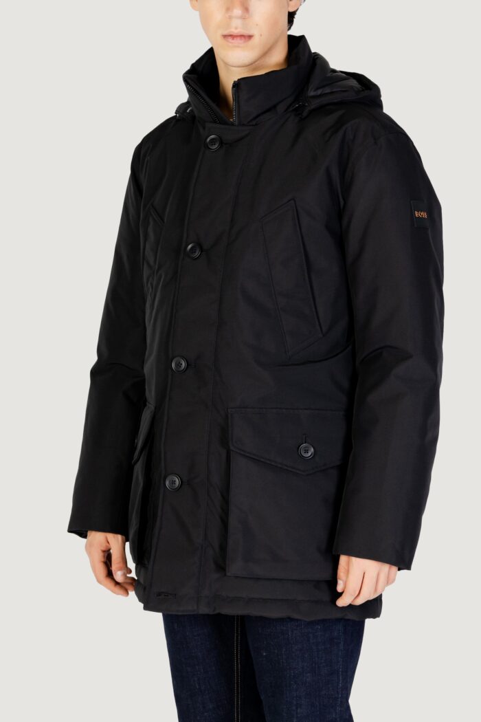 Parka Boss Osiass 10240256 02 Nero