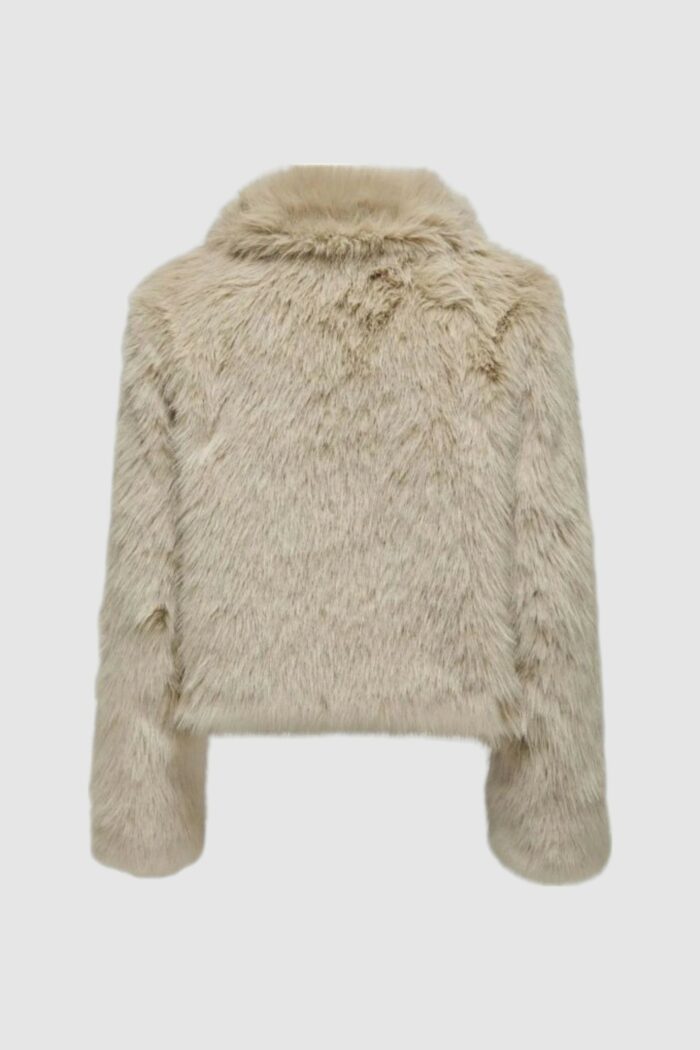 Pelliccia ecologica Only Onlmanny Faux Fur Cc Otw Beige chiaro