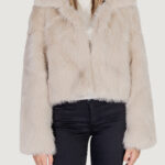 Pelliccia ecologica Only Onlmanny Faux Fur Cc Otw Beige chiaro - Foto 3