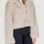 Pelliccia ecologica Only Onlmanny Faux Fur Cc Otw Beige chiaro - Foto 4