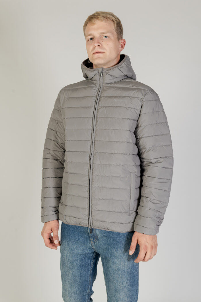 Piumino Aquascutum RLG ACTIVE HOODED 100 GR Antracite