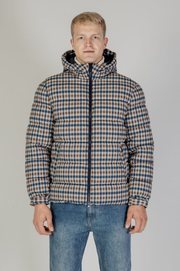 Piumino Aquascutum SP HOODED PUFFER JACKET Beige