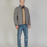 Piumino Aquascutum SP MOCKNECK PUFFER JACKET Beige - Foto 5