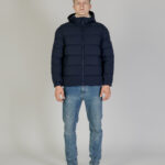 Piumino Aquascutum SP HOODED PUFFER JACKET Blu - Foto 5