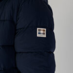 Piumino Aquascutum SP HOODED PUFFER JACKET Blu - Foto 2