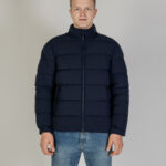 Piumino Aquascutum SP MOCKNECK PUFFER JACKET Blu - Foto 1