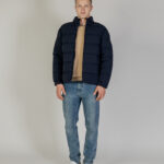 Piumino Aquascutum SP MOCKNECK PUFFER JACKET Blu - Foto 5