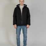 Piumino Aquascutum SHELL ACTIVE MID PARKA Nero - Foto 5