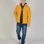 Piumino Aquascutum RLG ACTIVE HOODED 100 GR Senape - Foto 5