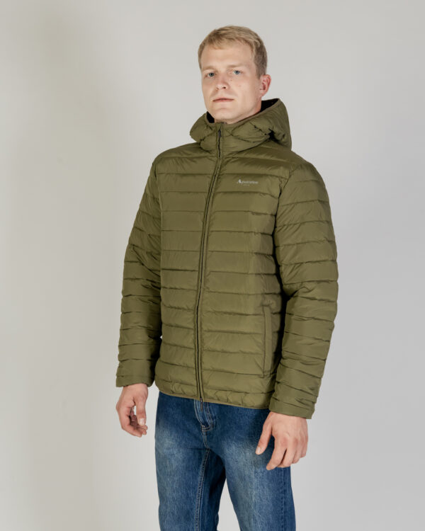 Piumino Aquascutum RLG ACTIVE HOODED 100 GR Verde Oliva - Foto 1