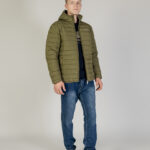 Piumino Aquascutum RLG ACTIVE HOODED 100 GR Verde Oliva - Foto 5