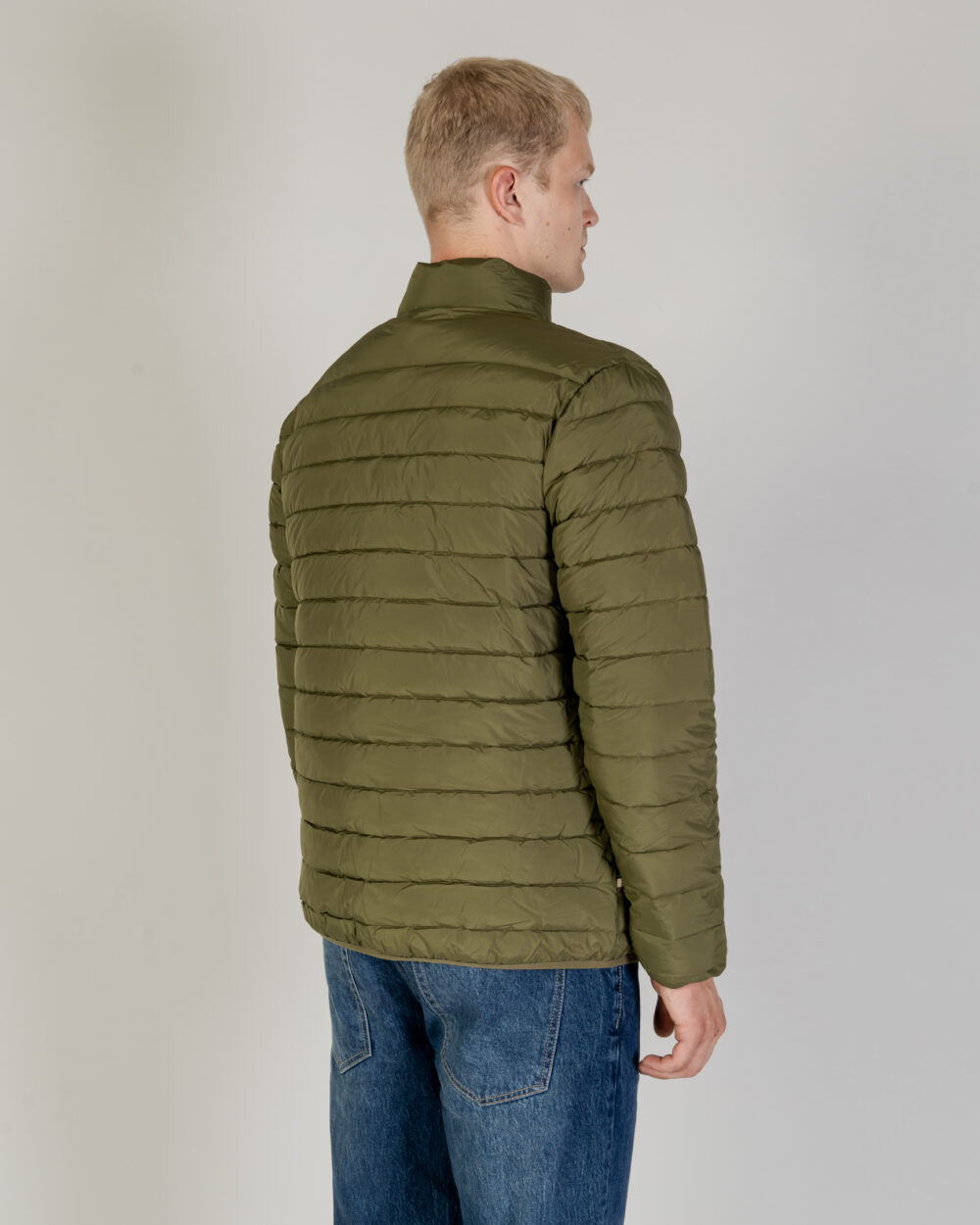 Piumino Aquascutum RLG ACTIVE MOCKNECK 100GR Verde Oliva - Foto 3