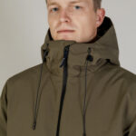 Piumino Aquascutum SHELL ACTIVE MID PARKA Verde Oliva - Foto 2