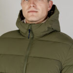 Piumino Aquascutum SP HOODED PUFFER JACKET Verde Oliva - Foto 2