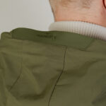 Piumino Aquascutum SP HOODED PUFFER JACKET Verde Oliva - Foto 4