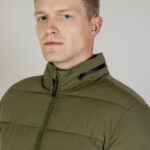 Piumino Aquascutum SP MOCKNECK PUFFER JACKET Verde Oliva - Foto 2