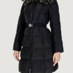 Piumino Guess NEW MARISOL LONG BELTED Nero - Foto 3