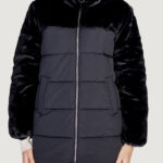 Piumino Only ONLWANJA FUR PUFFER MIX COAT CC OTW Nero - Foto 5