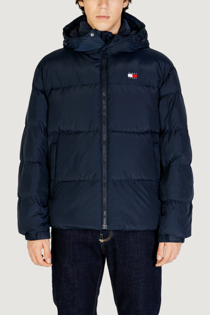 Piumino Tommy Hilfiger TJM FLAG BACK ALASKA Blue scuro