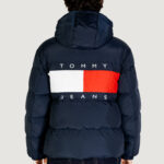 Piumino Tommy Hilfiger Jeans TJM FLAG BACK ALASKA Blue scuro - Foto 3