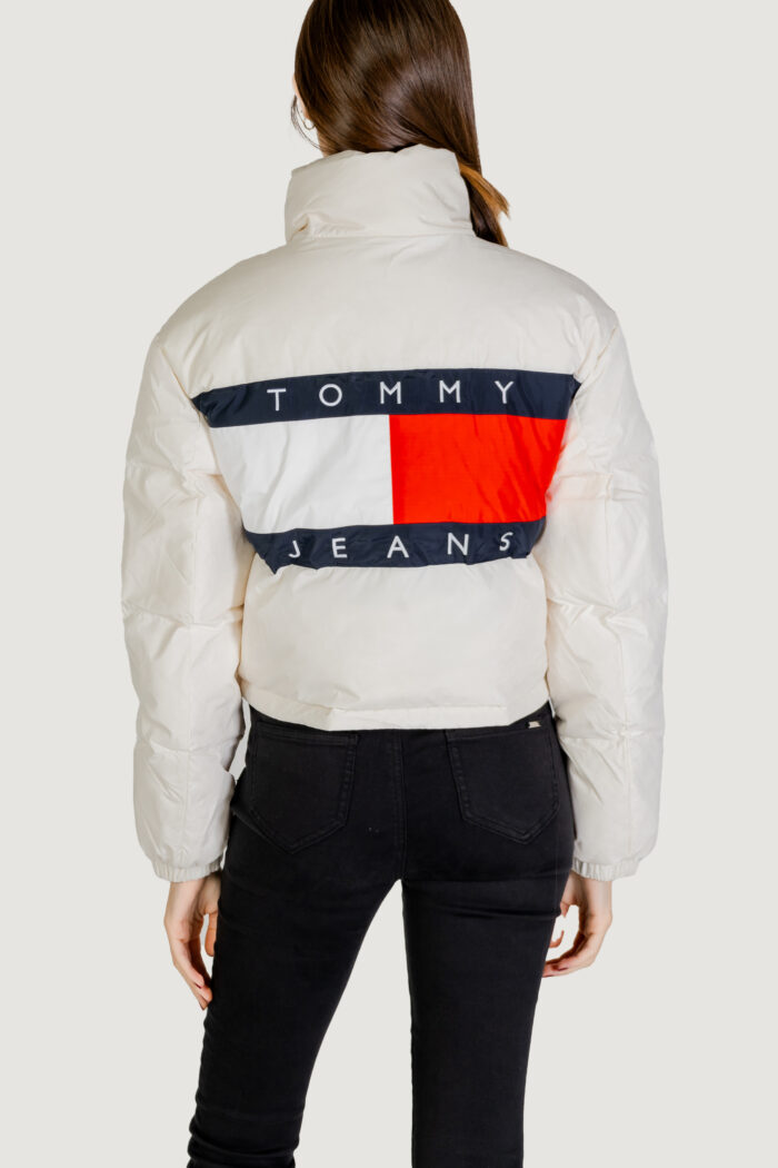 Piumino Tommy Hilfiger TJW BACK FLAG ALASKA Panna