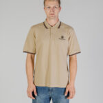 Polo manica corta Aquascutum ACTIVE PIQUET STRIPES POLO Beige - Foto 1