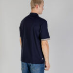 Polo manica corta Aquascutum SUPIMA CLUB CHECK SLEEVES POLO Blu - Foto 3