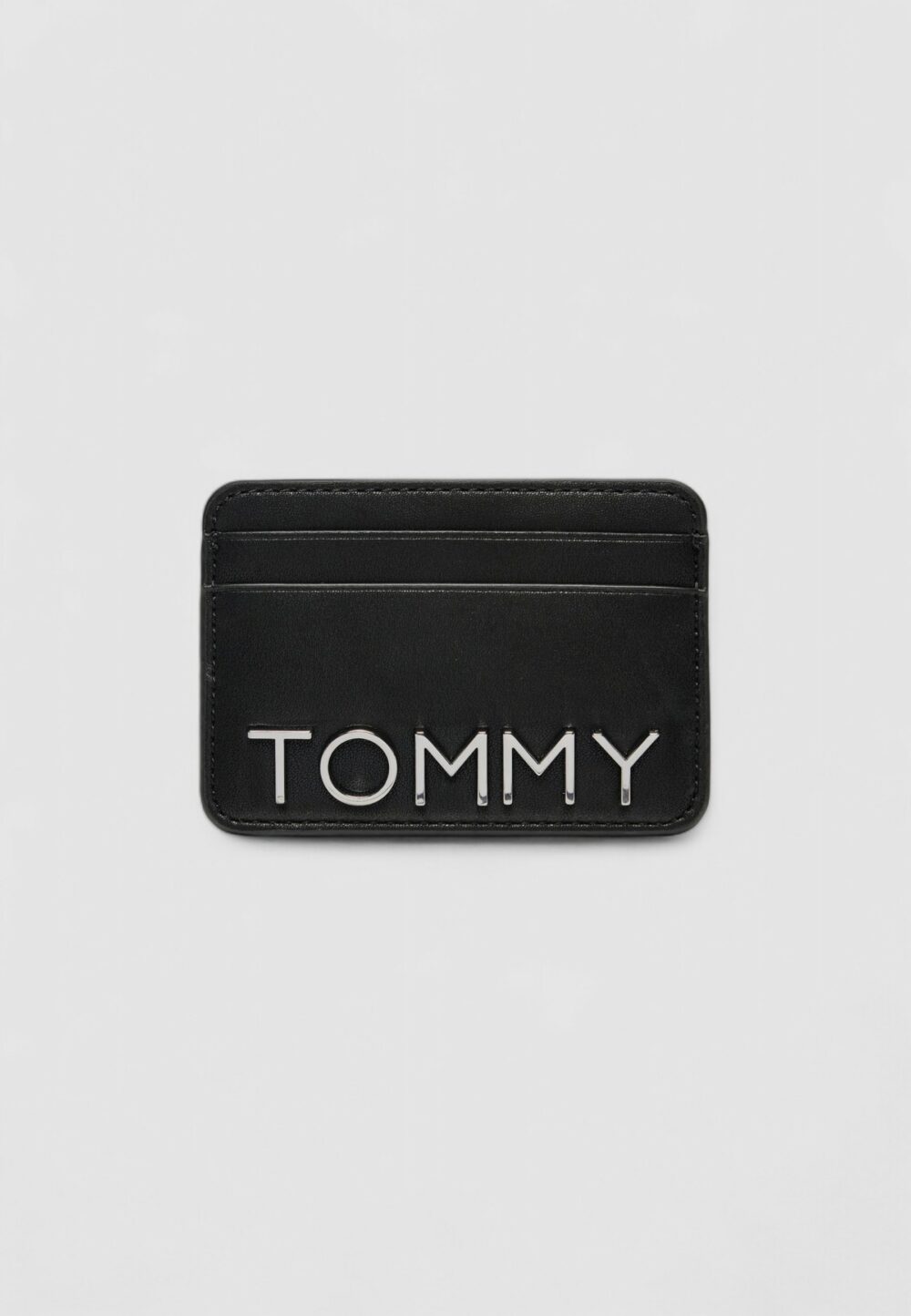 Portacarte Tommy Hilfiger Jeans TJW CITY BOLD CC HOLDER Nero - Foto 1