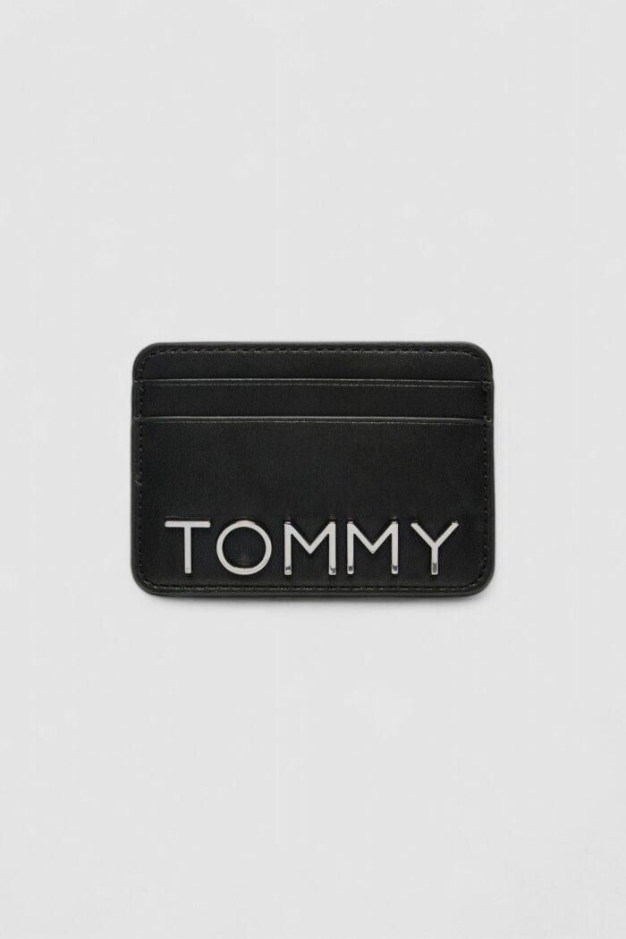 Portacarte Tommy Hilfiger TJW CITY BOLD CC HOLDER Nero