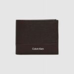 Portafoglio con portamonete Calvin Klein SUBTLE MIX BIFOLD 5CC W/COIN Marrone - Foto 1