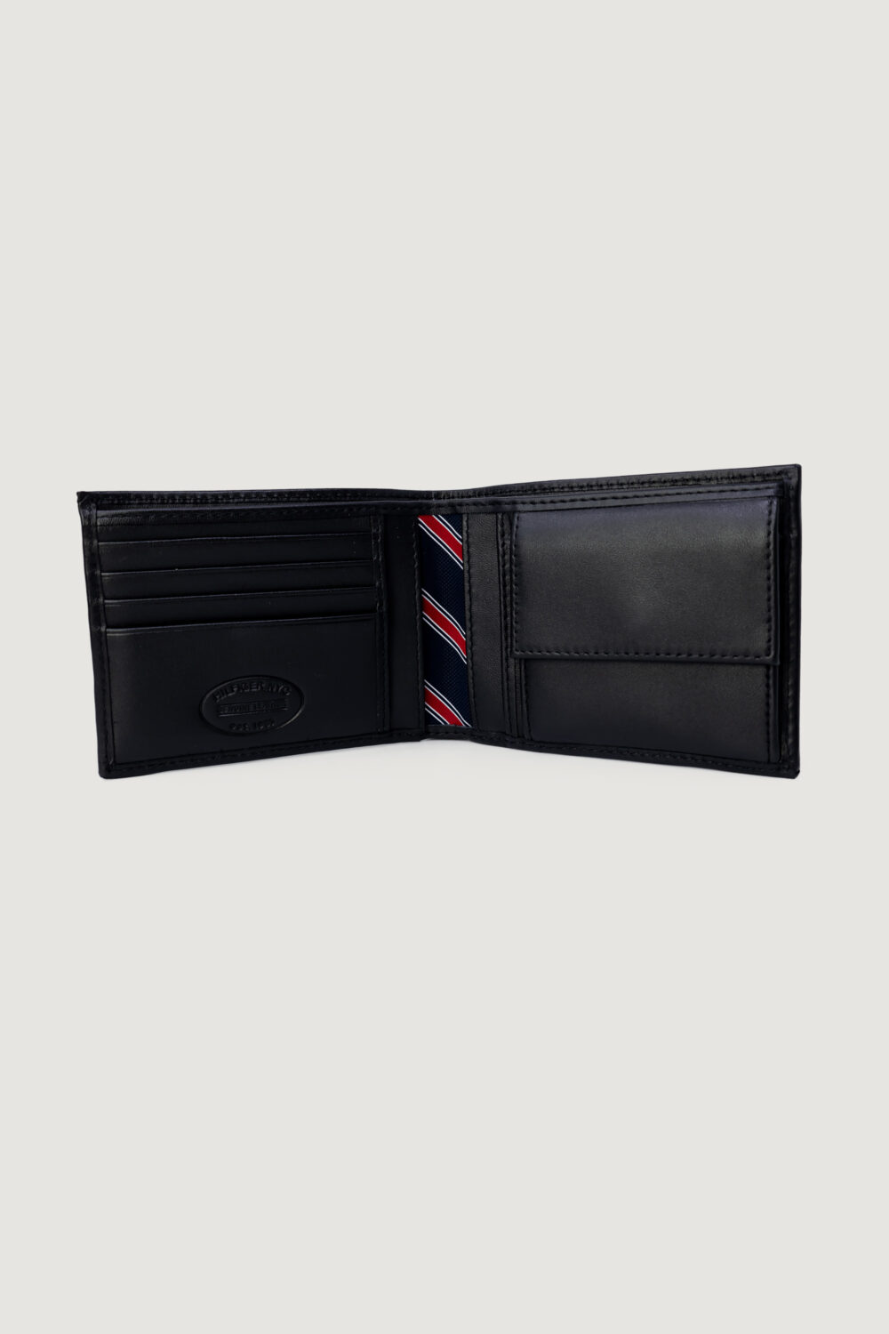 Portafoglio con portamonete Tommy Hilfiger GP ETON CC AND COIN PCKT KEYFOB Nero - Foto 5