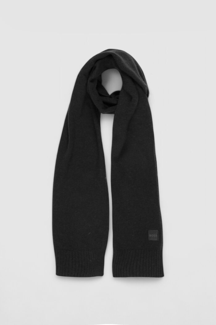 Sciarpa Boss Akaio_R_Scarf 10262869 01 Nero