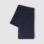 Sciarpa Tommy Hilfiger TH FLAG PIMA COTTON CASH SCARF Blu - Foto 2