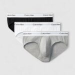 Slip Calvin Klein Underwear HIP BRIEF 3PK Grigio - Foto 1