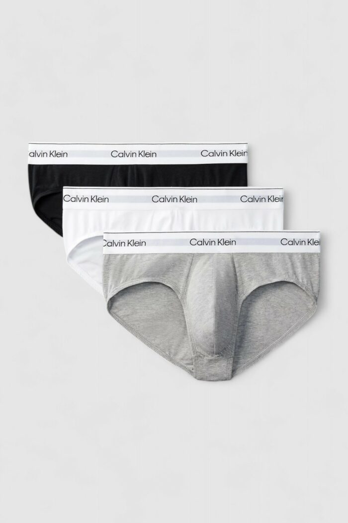 Slip Calvin Klein Underwear HIP BRIEF 3PK Grigio