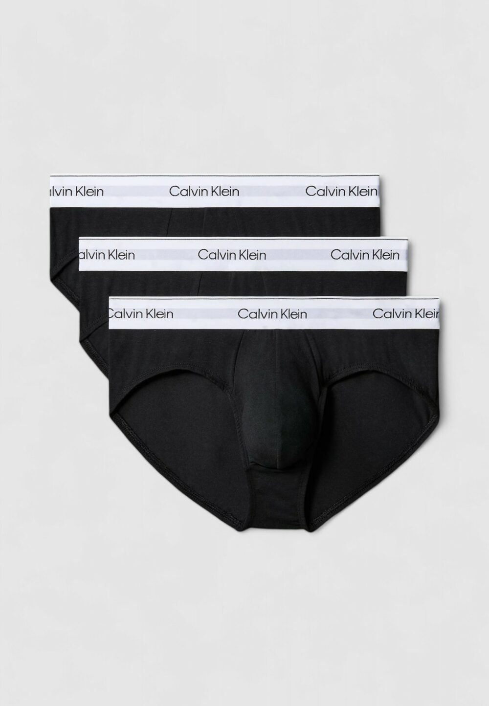 Slip Calvin Klein Underwear HIP BRIEF 3PK Nero - Foto 1