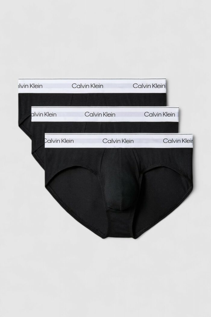 Slip Calvin Klein Underwear HIP BRIEF 3PK Nero