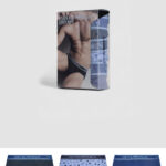 Slip Emporio Armani Underwear 3 PACK BRIEF Azzurro - Foto 1