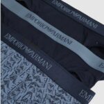 Slip Emporio Armani Underwear  Blu - Foto 4