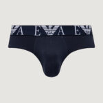 Slip Emporio Armani Underwear 3 PACK BRIEF Blu - Foto 3