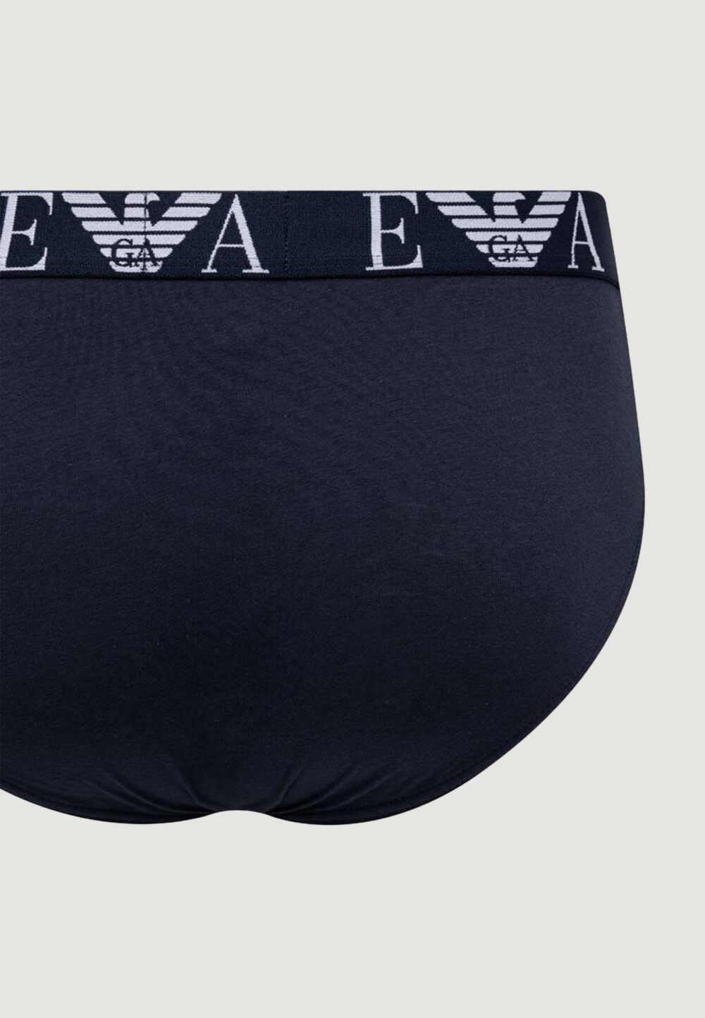 Slip Emporio Armani Underwear 3 PACK BRIEF Blu - Foto 4