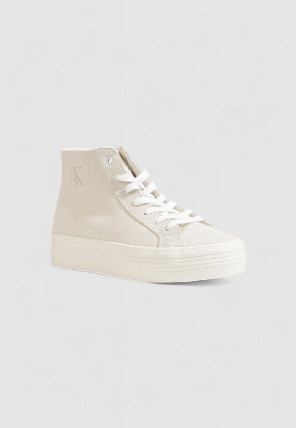 Sneakers Calvin Klein Jeans VULC FLATFORM LACEUP Beige - Foto 2