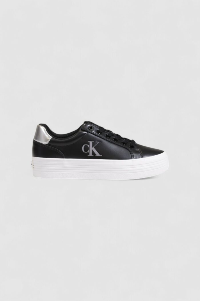 Sneakers Calvin Klein BOLD VULC FLATF LACE Nero